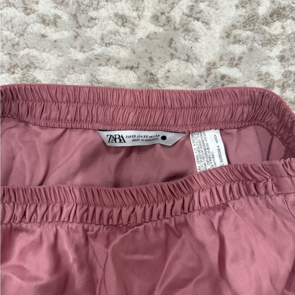 Light Pink Zara Maxi Slip Skirt - Picture 2 of 2